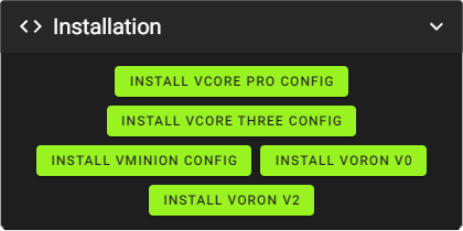 Initial Config Macros